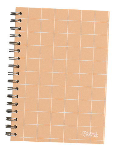 Cuaderno Square Durazno 100 Hojas 150gr Tamaño B5 Cuadro Grande