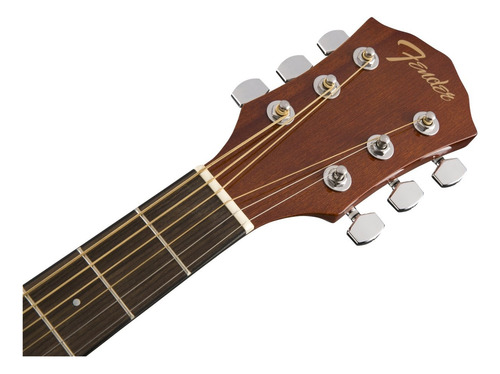 Guitarra Electroacústica Fender Fa-125ce Dread Natural Orientación De La Mano Diestro Color Natural