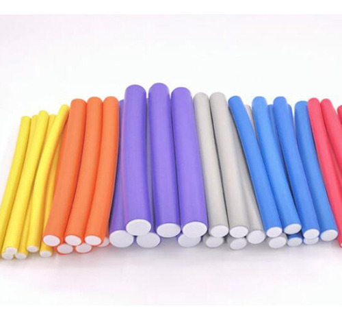 42 Unidades Convenientes Cabelo Flex Rods Air Hair Roller Cu