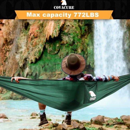 Hamaca De Camping Covacure - Hamaca Doble Ligera, Ho...