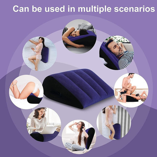 Almohada De Apoyo Inflable Para Pareja, Posición Inflable