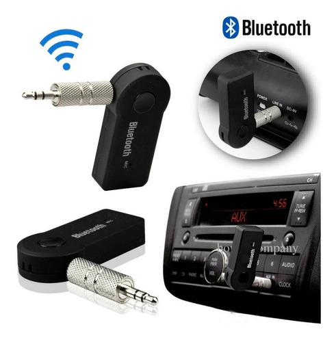 Adaptador Receptor Bluetooth 3.5mm Aux Carro Manos Libres