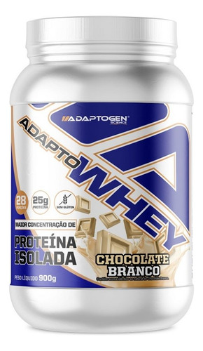 Adapto Whey (900g) - Sabor: Chocolate Branco Chocolate Branco