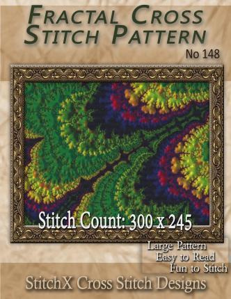 Libro Fractal Cross Stitch Pattern No. 148 - Tracy Warrin...