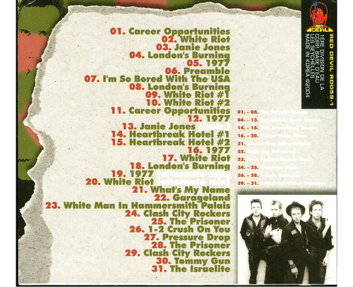 The Clash Cd Digi Demos Ensayos Mixes Europa Cerrado+envio