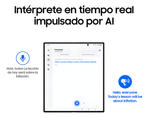 Fones de ouvido Samsung Galaxy Buds 3 Pro Grey Ai