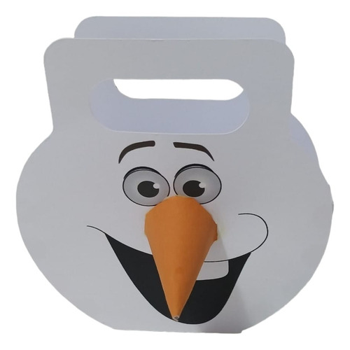 Kit Personalizados Festa Frozen Sacola Olaf Vestidos 3d 30pç