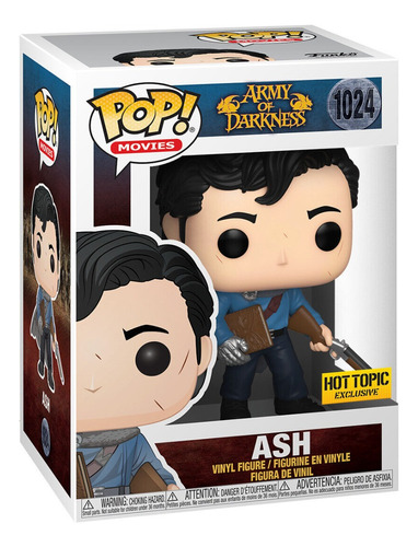 Funko Pop 1024 Ash Army Of Darkness Hot Topic Exclusive  