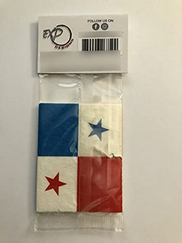 Para Autos - Ambientador - Panama Flag Freshener - Fashion C