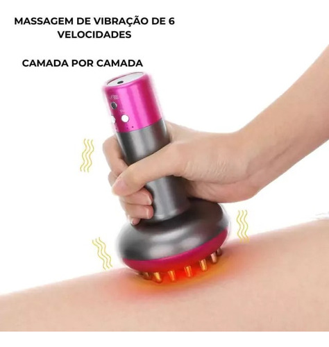 Massageador Drenagem Linfática Meridiano - Multifuncional
