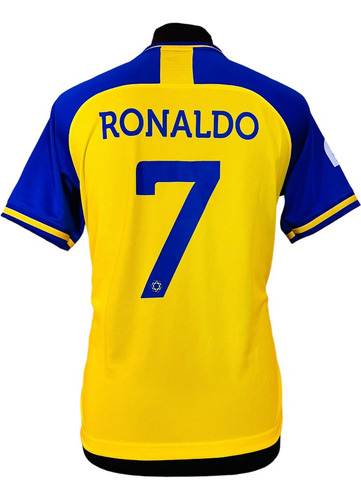 Imagen 2 de 3 de Camiseta All Nassr 2023 Ronaldo Cr7 Adulto