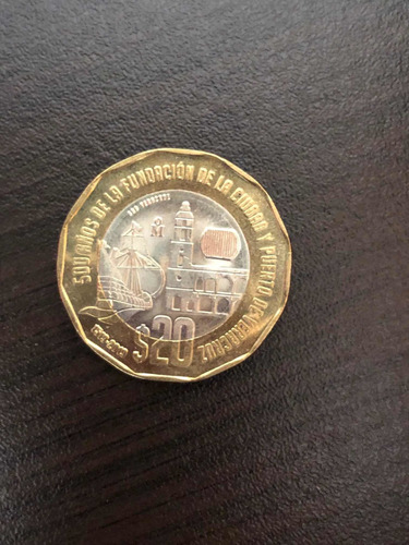 Moneda De $20 De Veracruz