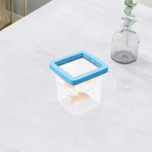 Hu Caja Incubaciones Flotante Para Acuario, Azul