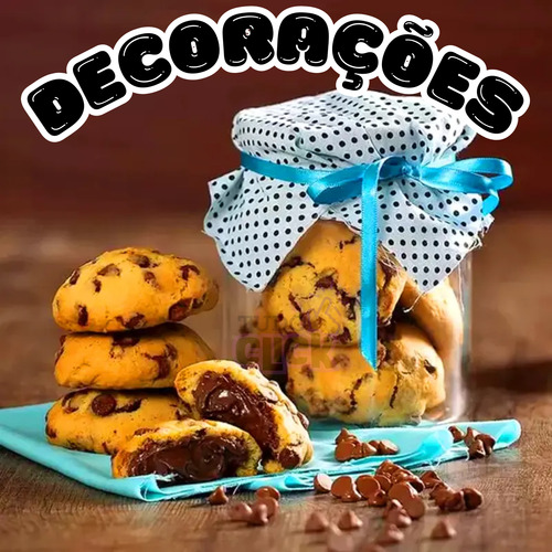Gotas Pingo Mavalério Forneável 1,01kg Cookies Muffins