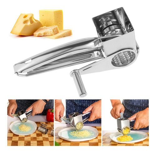 Ralador De Queijo Ralador De Queijo Rotativo Com Manivela Fa