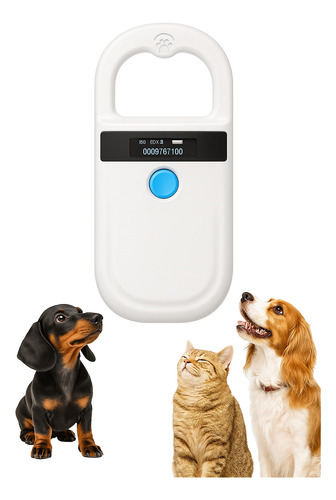 Lector Escaner Chip Mascotas Perros Gatos Usb Recargable