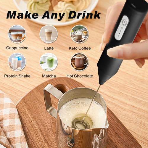 Representante Recargable De Leche, Mezclador De Bebidas De