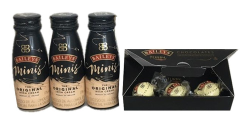 Imagen 2 de 2 de Combo Regalo Baileys Licor Crema De Whisky Con Chocolates