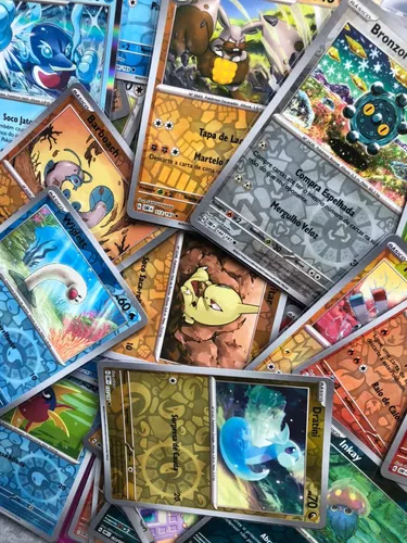 Lote de 5 Cartas de Pokémon Reverse Foil - Slightly Played em inglês