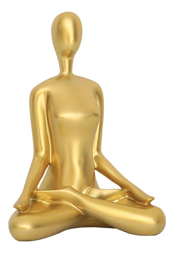 Figura De Yoga Estatua Cuerpo Curva Escultura Meditación