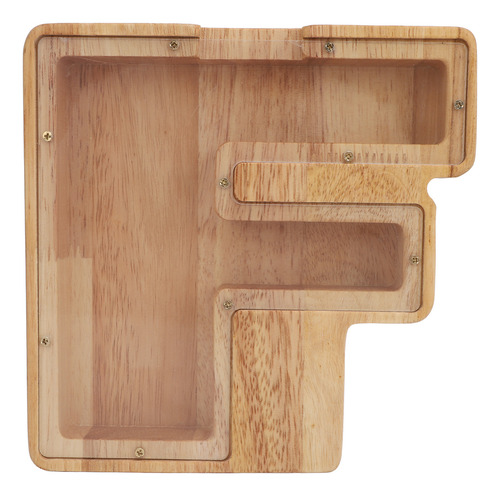Hucha De Madera Para Ahorrar Dinero Con Cartas Para Niños, E