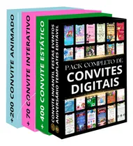 Comprar Pack Convites Digitais Animados Interativos Editáveis