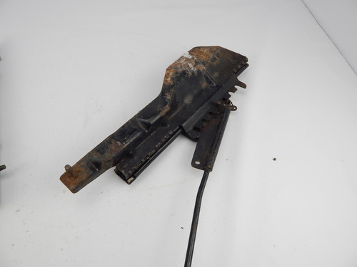 Trilho Banco Dianteiro Direito Corcel Del Rey Original Ford Preto (Usado)