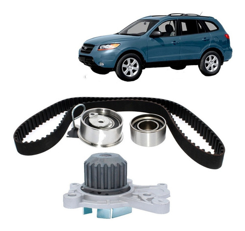 Kit Distribucion + Bomba Para  Santa Fe 2.0 D4ea 2000 2009