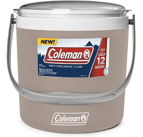 Hielera Circular 12 Latas Coleman 2000033042 Gris