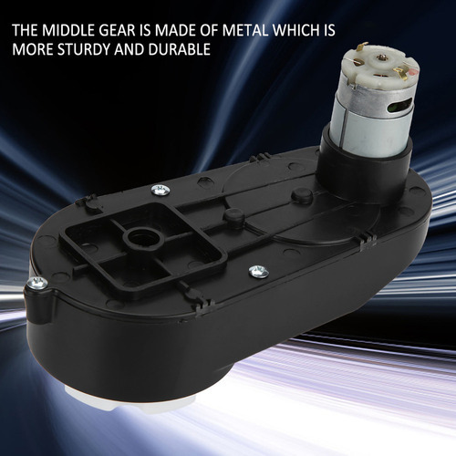 Caja De Cambios Con Motor Eléctrico Rs390 6v/12v 12000-20000
