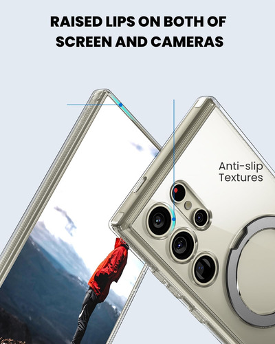 Caseborne Compatible Con Samsung Galaxy S24 Ultra Case-[comb