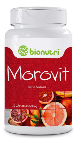 Kit 3x Morovit 120 Caps 500mg Bionutri - Laranja Moro