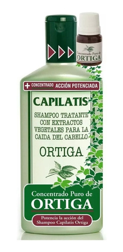 Shampoo Ortiga + Concentrado Puro - Capilatis