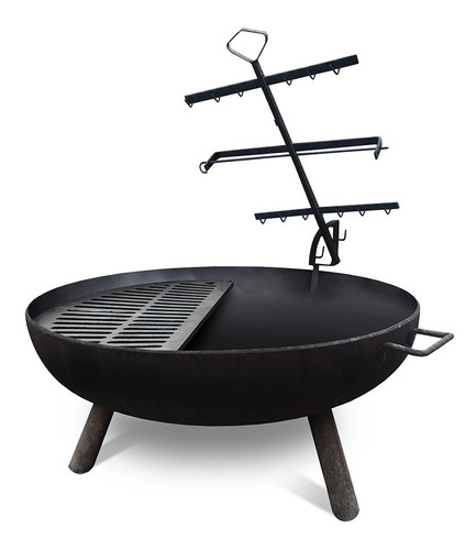 Asador Fogonero Modelo Tanque Black