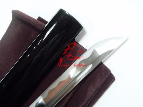 Imagem 5 de 10 de Katana Tradicional Com Corte Espada Samurai Afiada Aço 1060