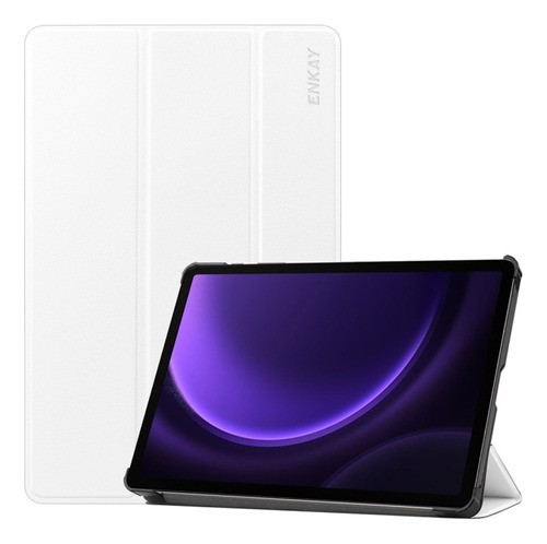 Funda Inteligente Pu Blanca Para Galaxy Tab S9 Fe [u]