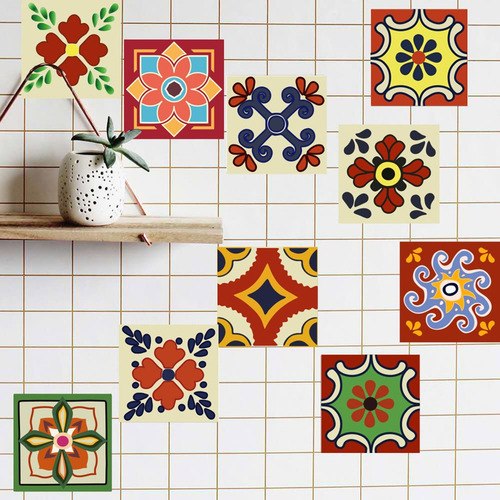 2x 20 Piezas Autoadhesivas Para , Cocina, Impermeable, Pared