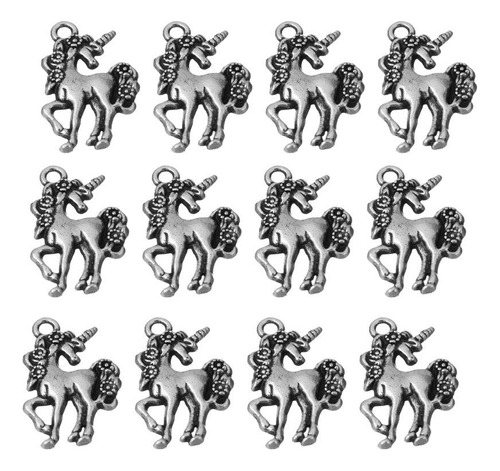 Wiyould 50 Colgantes De Unicornio Para Collares, Pendientes.