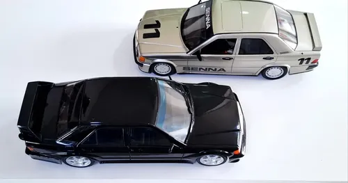 Miniaturas Mercedes 190e Senna & Mercedes 190 Evo 1:18