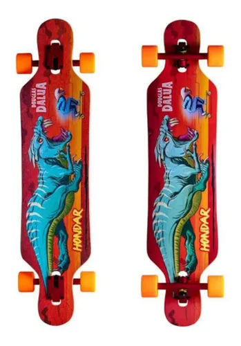 Longboard Hondar Drop Through Douglas Dalua Simétrico 40