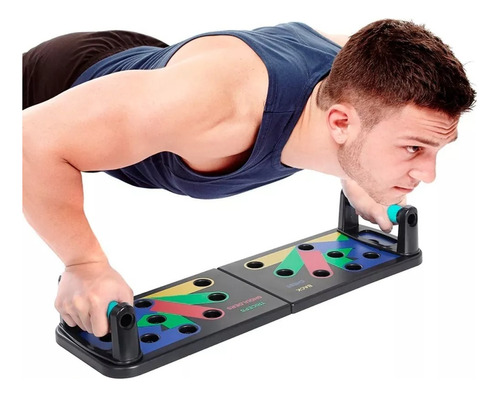 Soporte Push Up Board Sistema Multifuncional Pecho Espalda