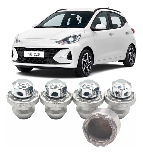 Birlos De Seguridad Hyundai Grand I10 Hb Farad