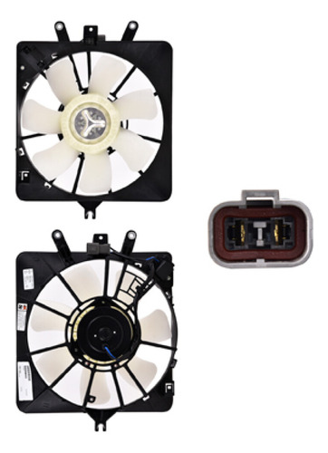 Motoventilador Jazz 06-08 P/aire Ac Sencillo Completo