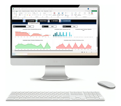 Cuentas Por Cobrar En Excel | Dashboard Excel