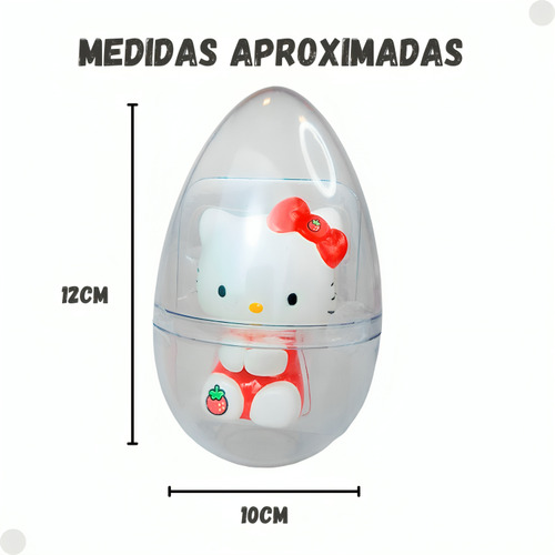 Boneca Hello Kitty Agarradinhos Morango 3549 - Líder