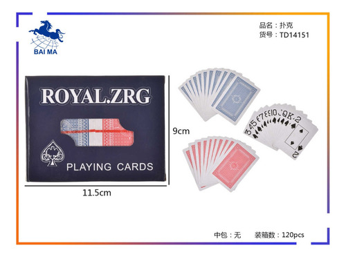 Pack 12 Naipe Baraja Ingles Juegos De Cartas