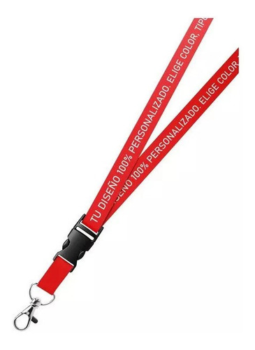 70 Lanyard / Portagafetes Sublimados Con Broche De 25 Mm 