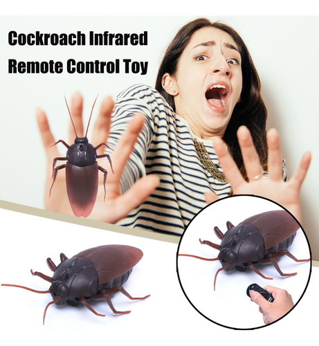 Alta Simulación Animal Cucaracha Infrarrojos Control Remoto