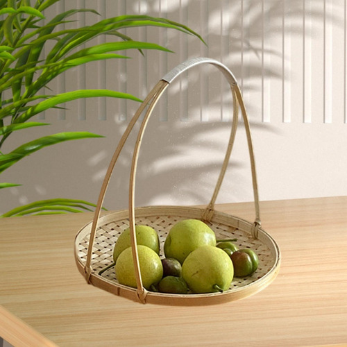 Tejidas Cesta De Almacenamiento De Alimentos Decoración L