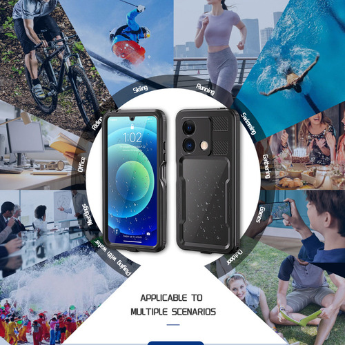 Z Capa Impermeável Selada De Corpo Inteiro Para Redmi Note